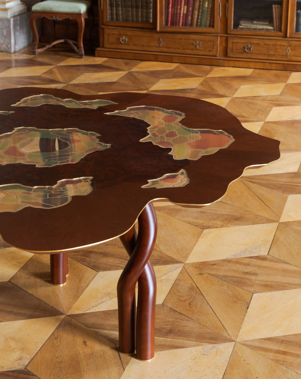 Cherry Wood Dining Table
