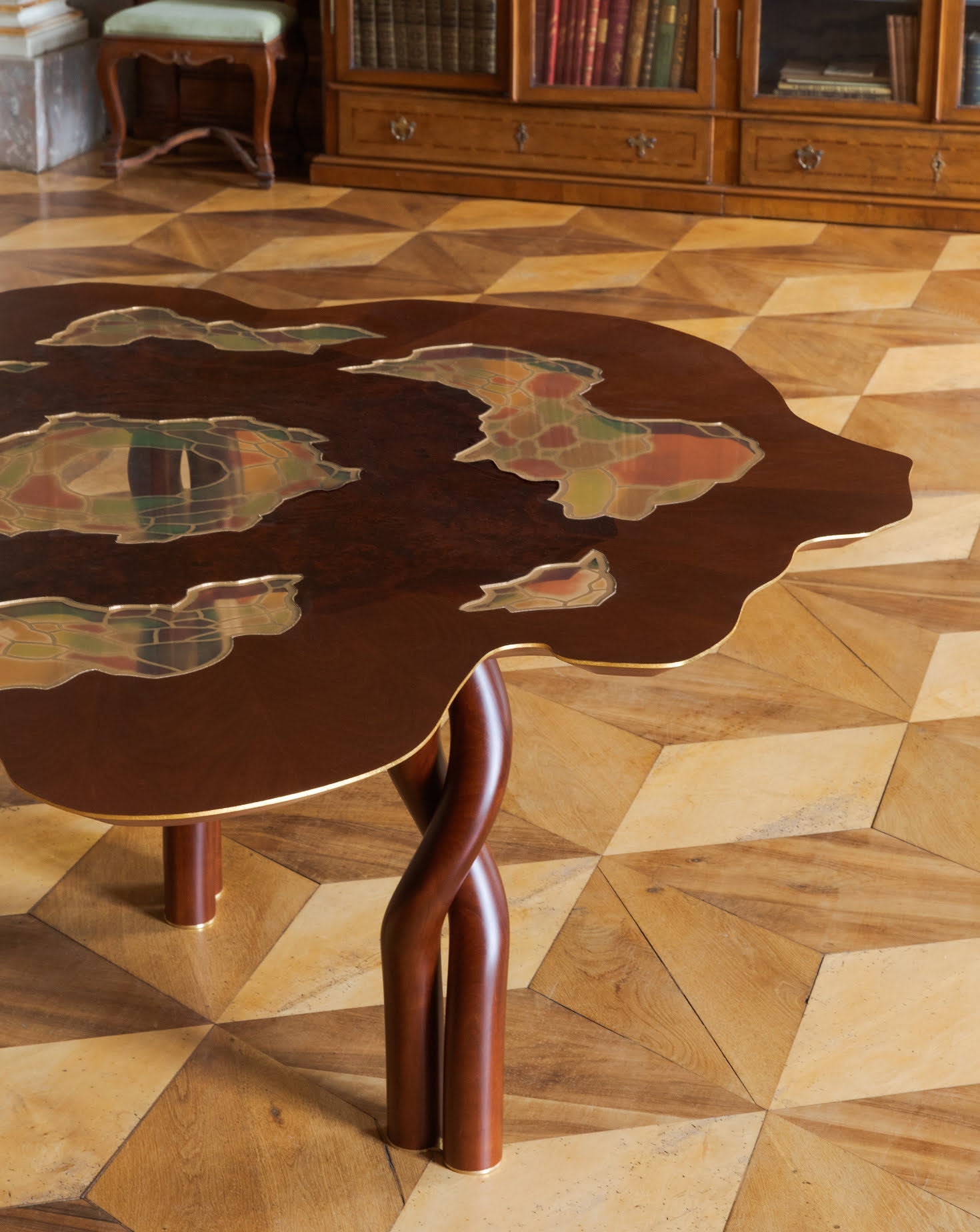 Cherry Wood Dining Table