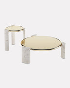Travertine Base Coffee Table