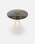 Smoked Glass Side Table