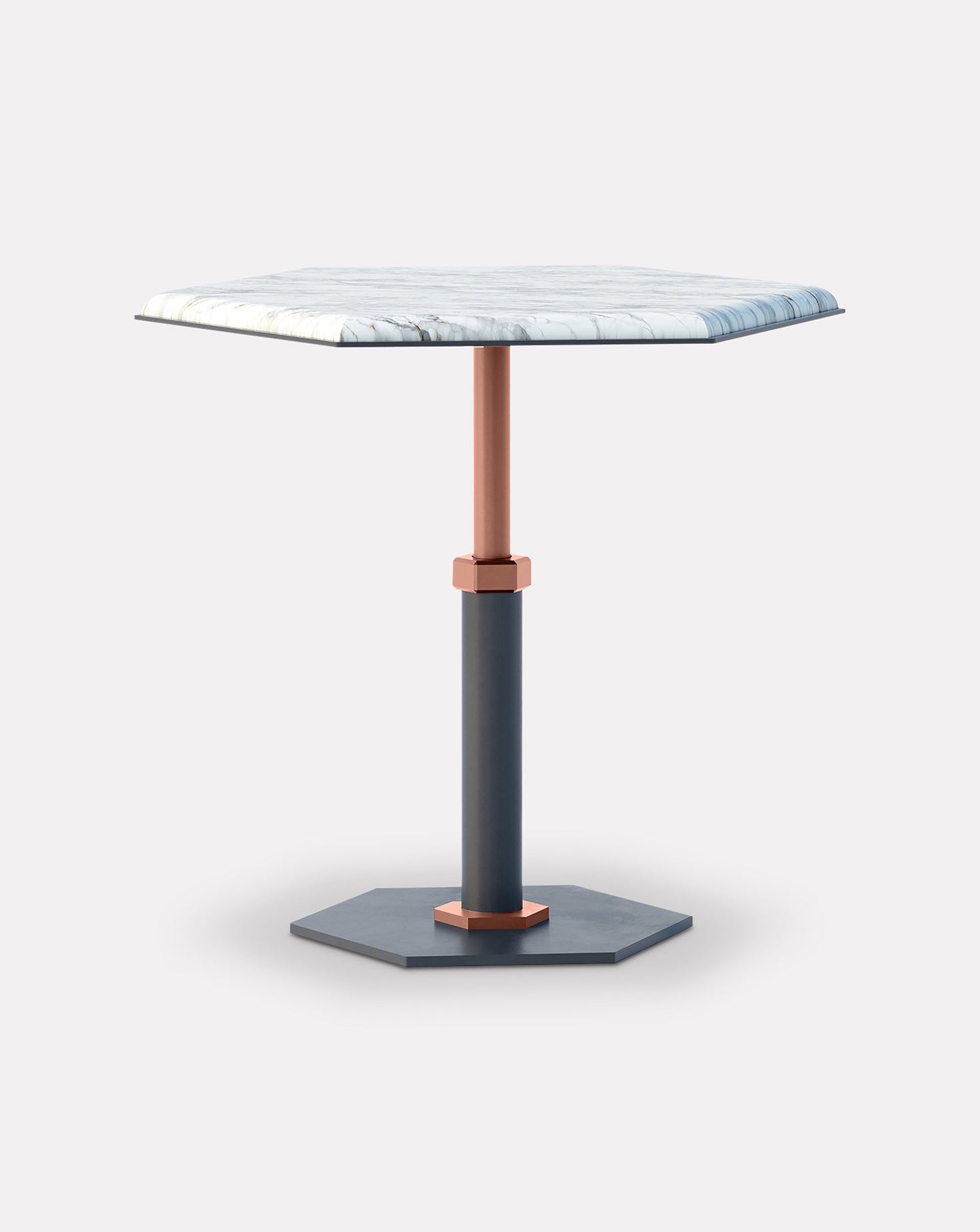 Hexagon Side Table