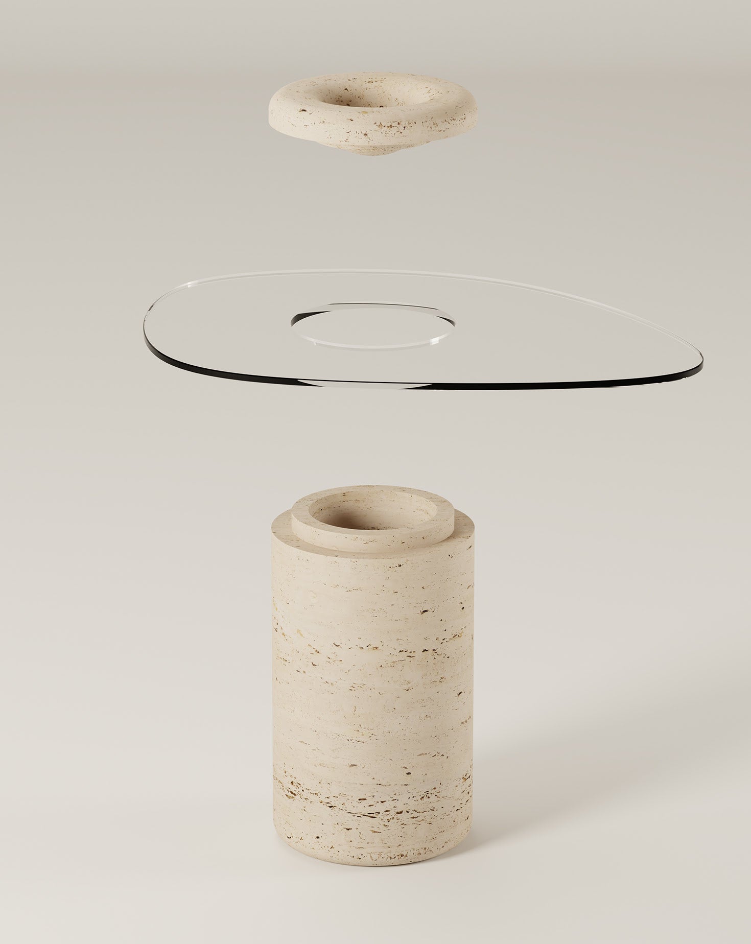 Marble Side Table