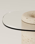 Table d'appoint en marbre