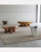 Liquid Metal Side Table
