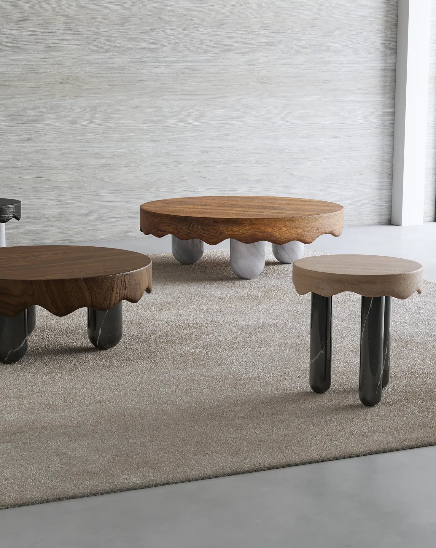 Wood Side Table