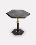 Grigio Hexagon Side Table