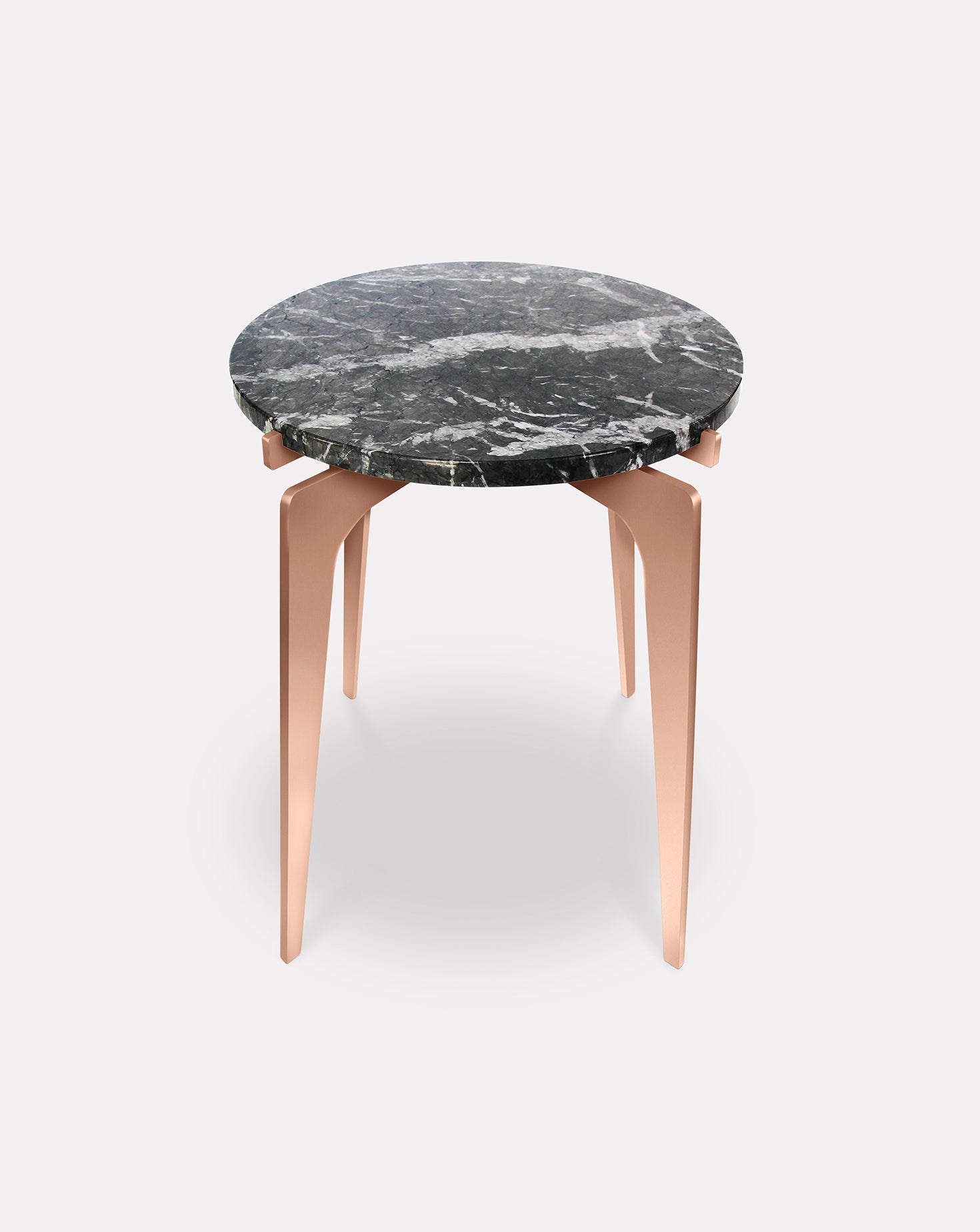 Grigio Marble Side Table