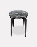 Grigio Marble Side Table