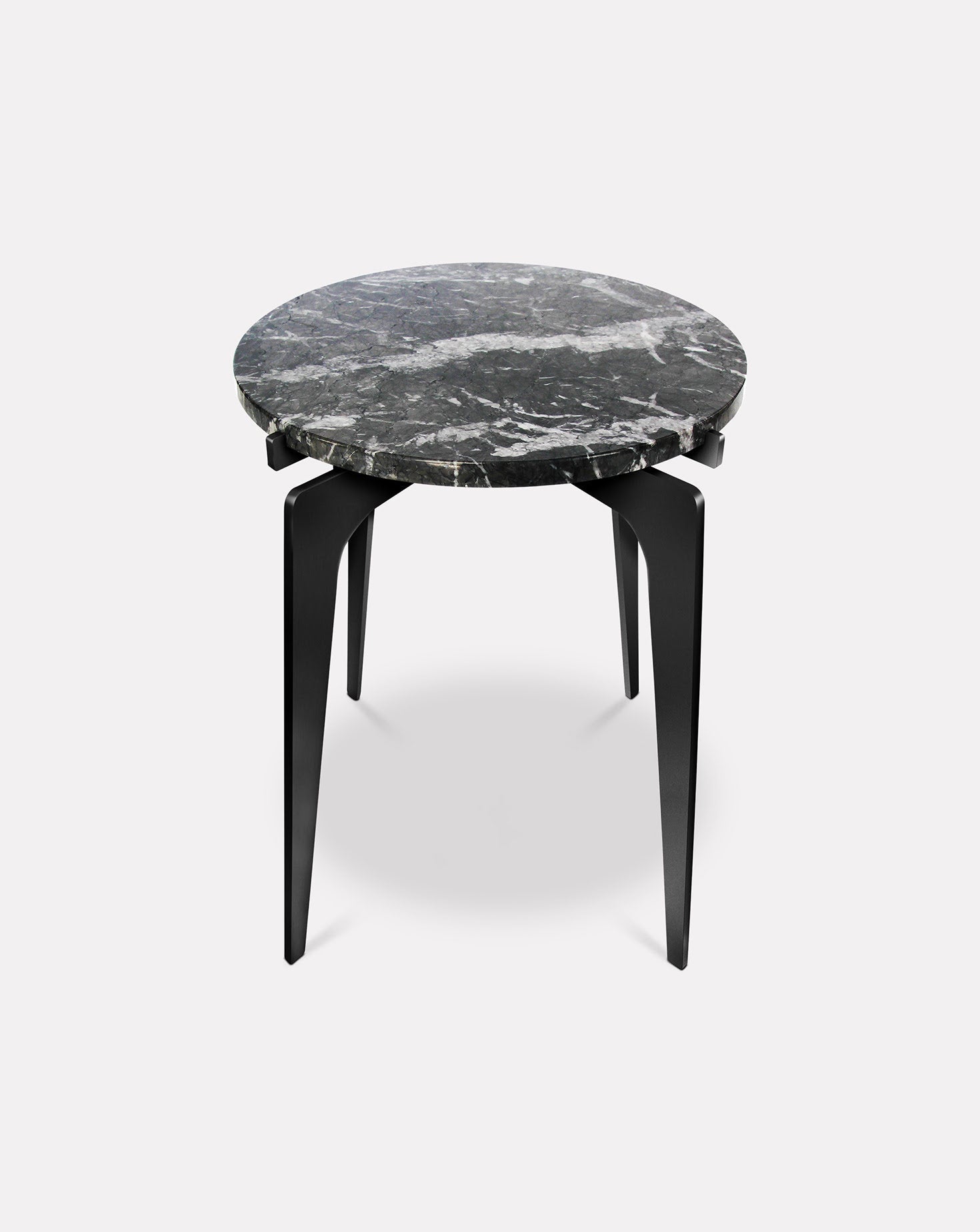 Grigio Marble Side Table