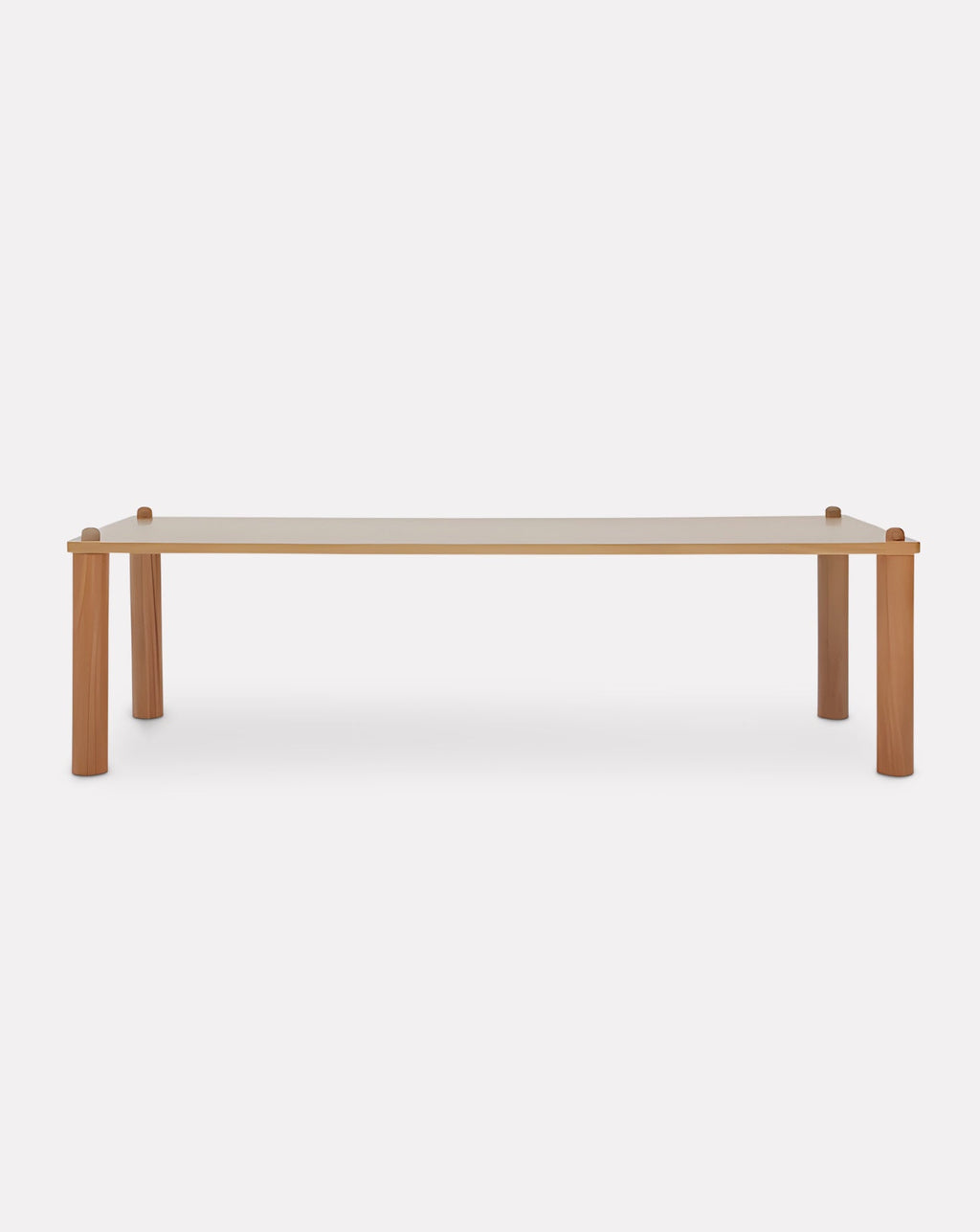 9 Button Rectangle Dining Table