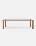 9 Button Rectangle Dining Table