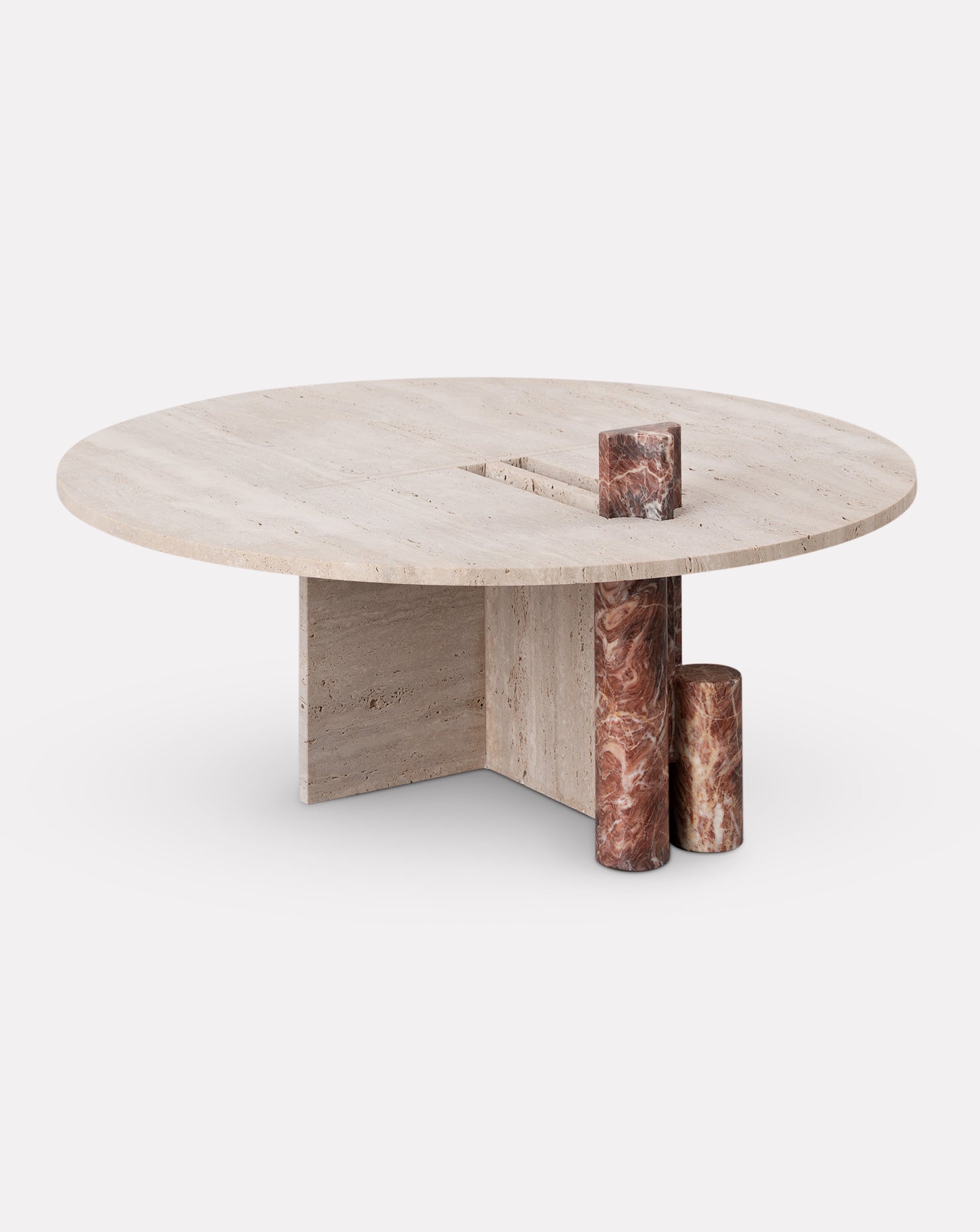 V Marble Coffee Table