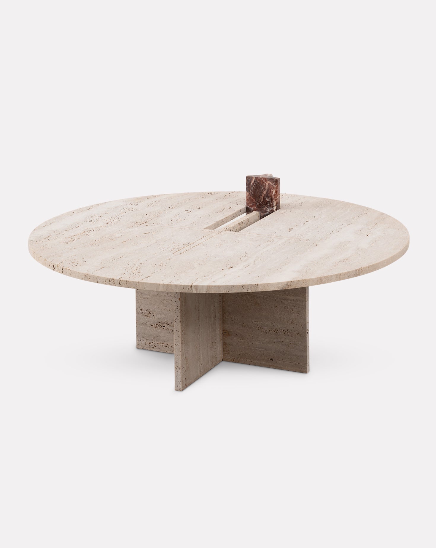 V Marble Coffee Table