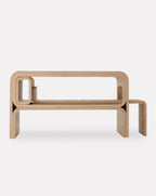 Oak Wood Console
