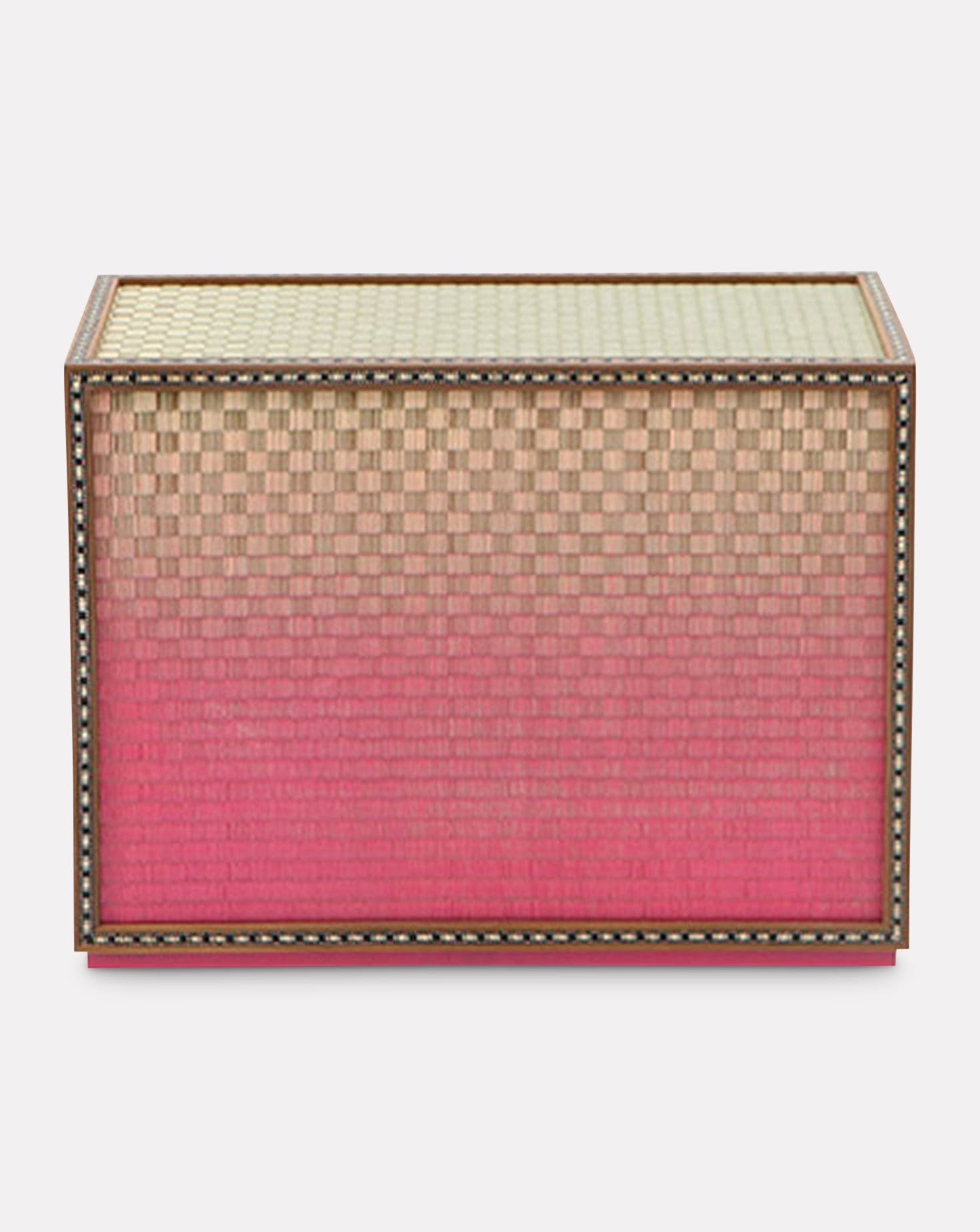 With Marquetry Insert Side Table