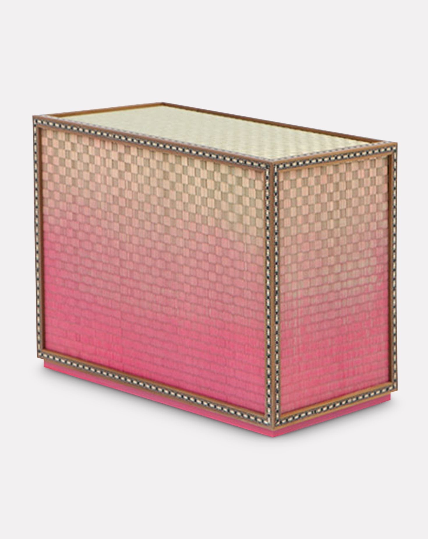 With Marquetry Insert Side Table