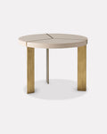 Leather Side Table