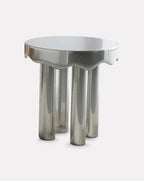 Liquid Metal Side Table