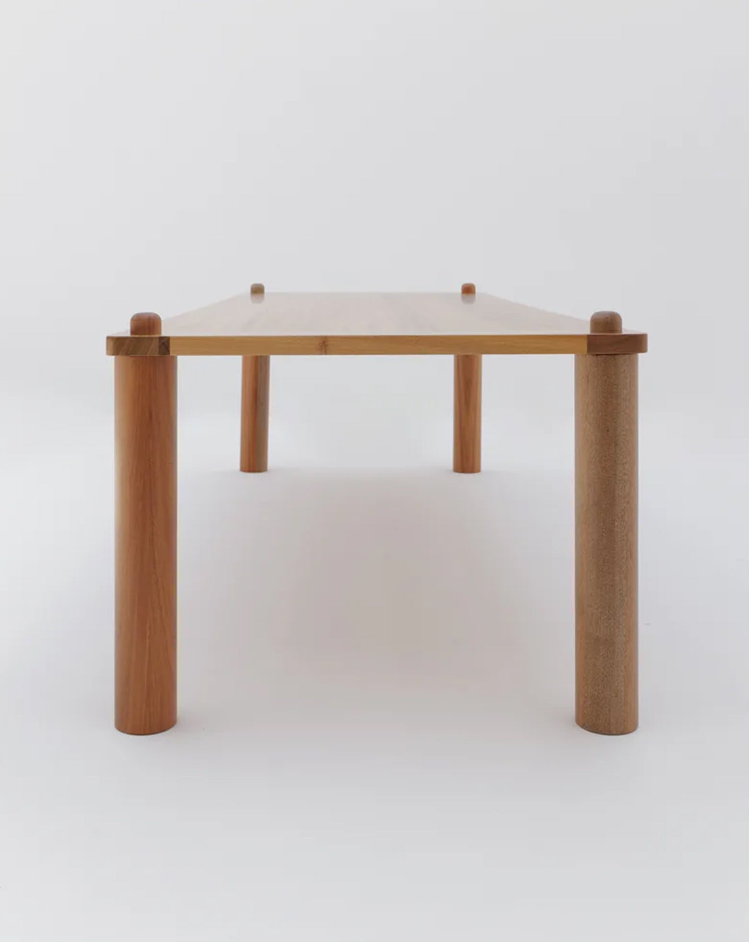 9 Button Rectangle Dining Table