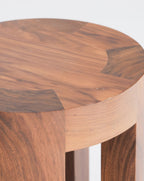 Solid Wood Side Table Stool