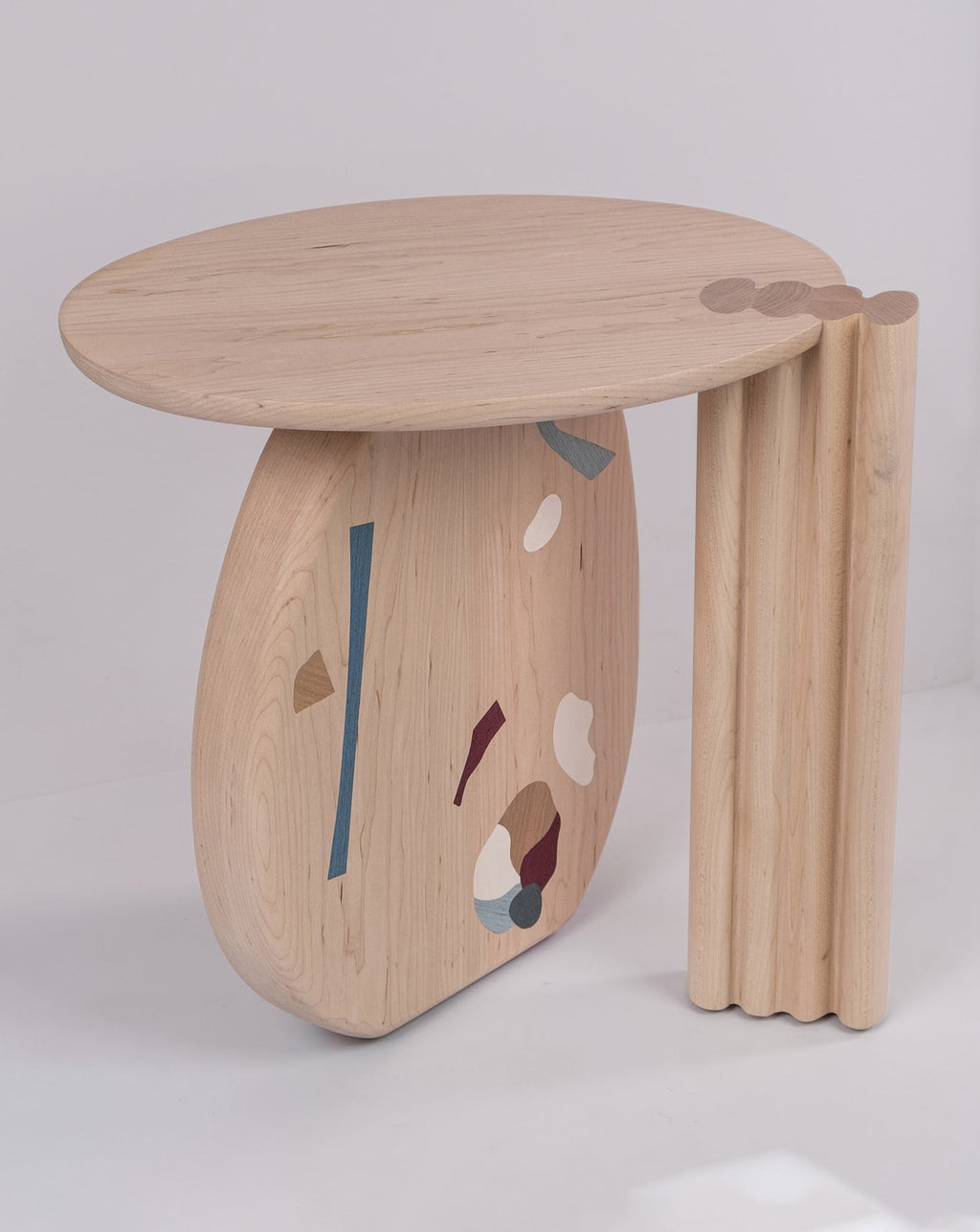 Maple Wood Side Table