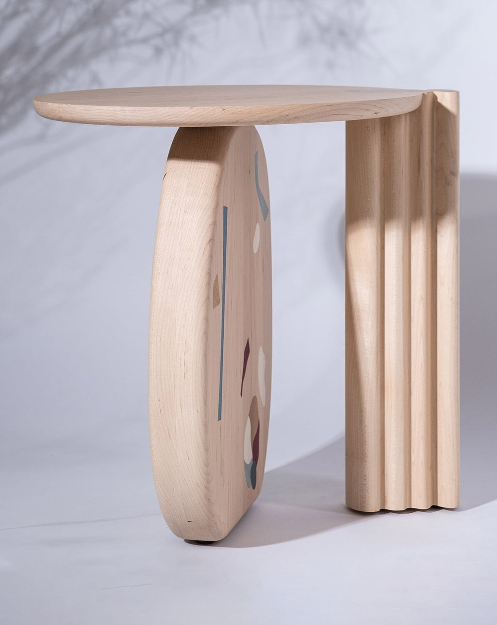 Maple Wood Side Table