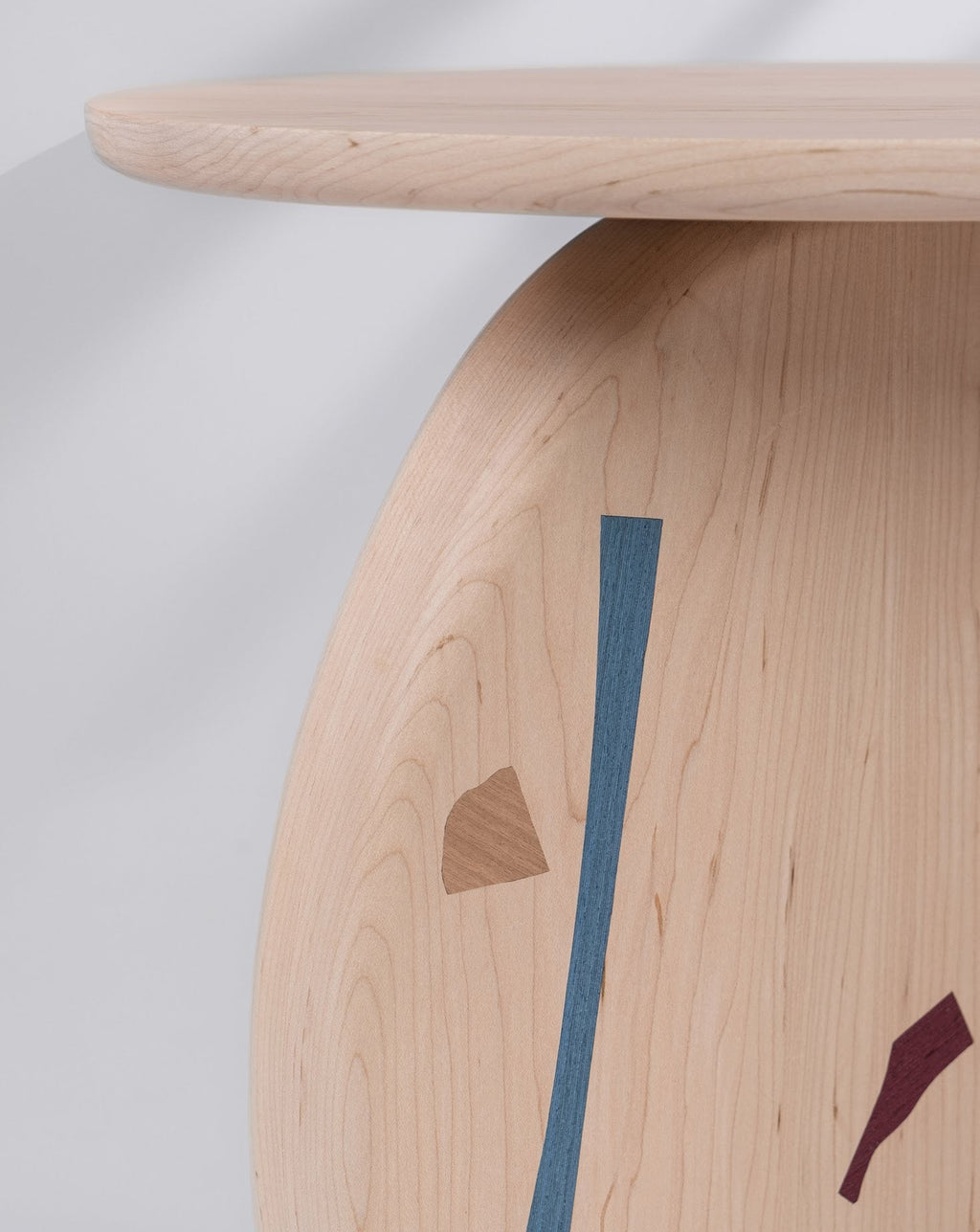Maple Wood Side Table