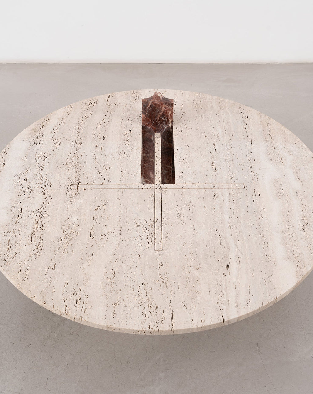 V Marble Coffee Table