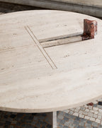 V Marble Coffee Table