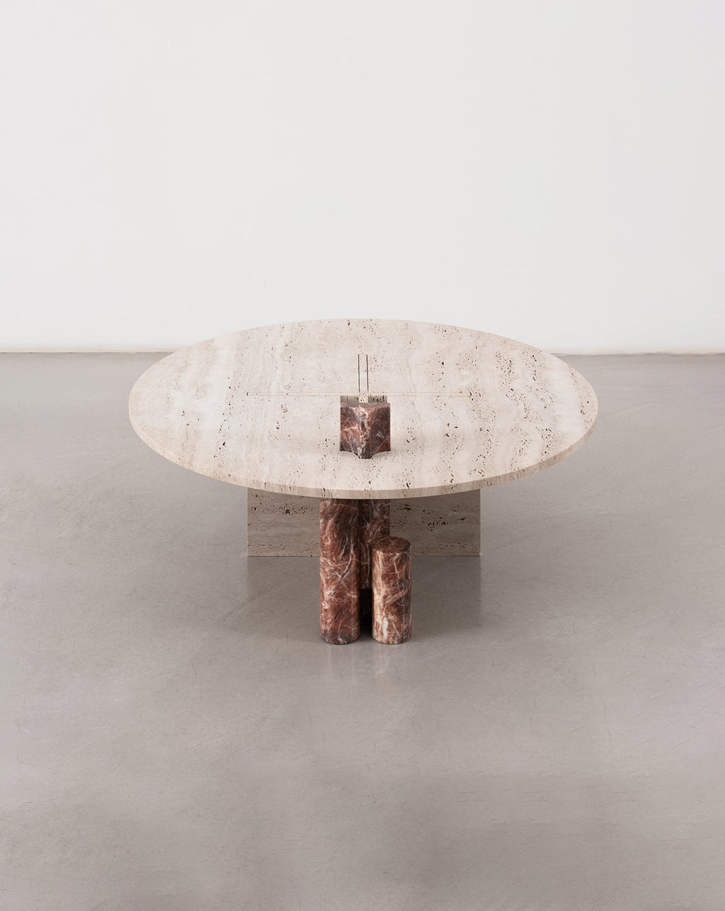 V Marble Coffee Table