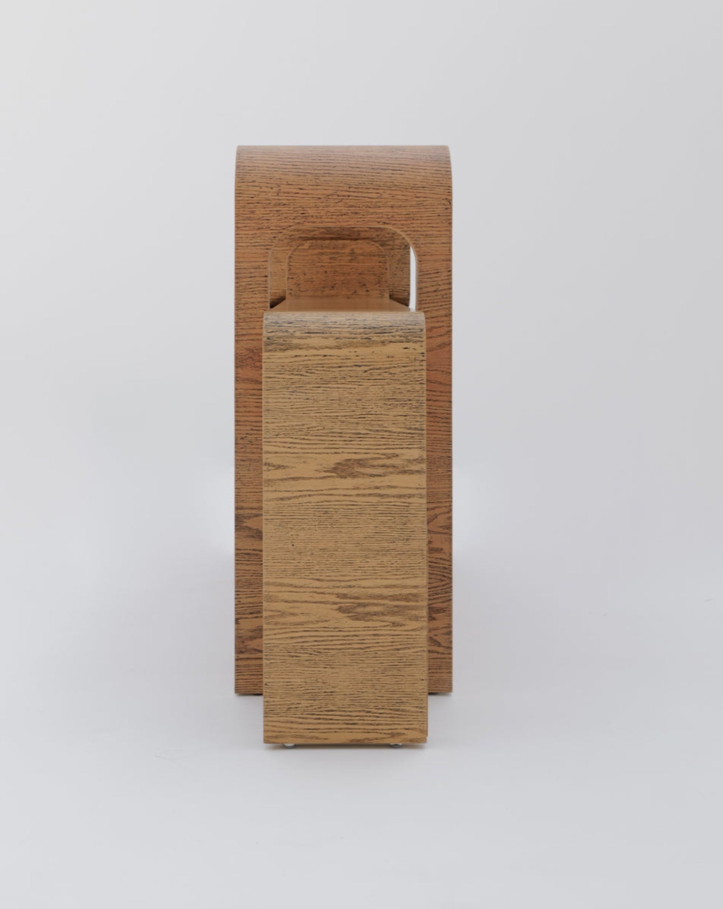 Oak Wood Console