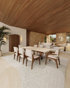 Sycamore Wood Dining Table