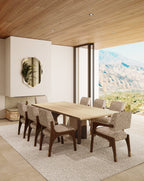 Sycamore Wood Dining Table