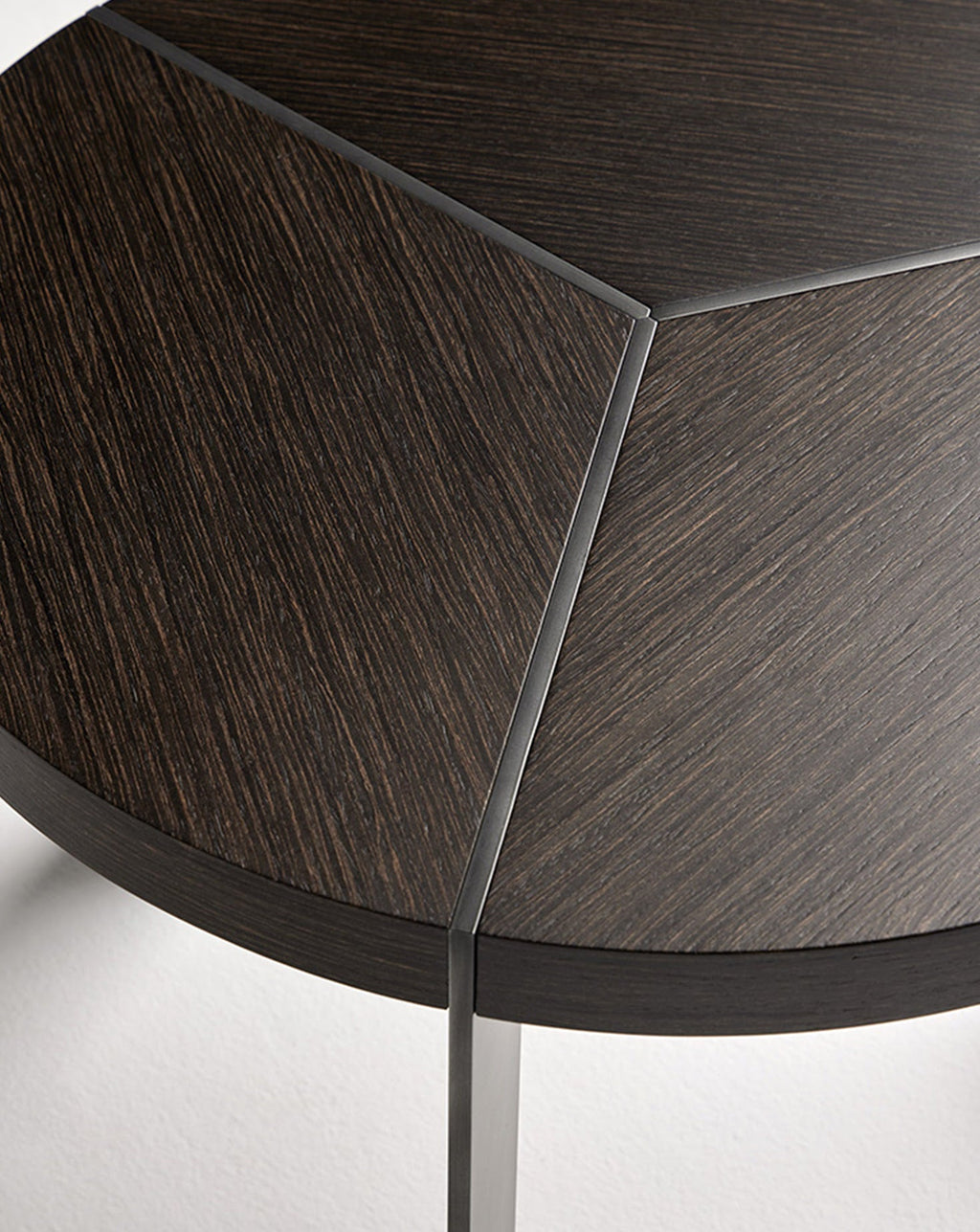 Leather Side Table