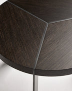 Leather Side Table