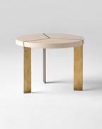 Leather Side Table